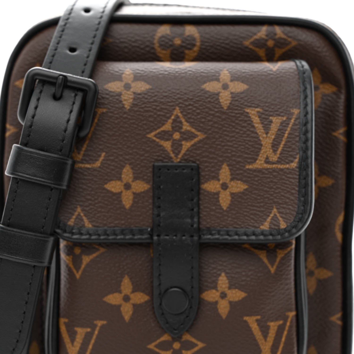 Louis Vuitton Monogram Macassar Christopher Wearable Wallet 9 of 12