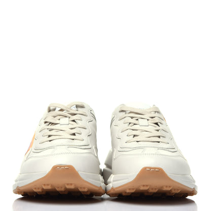 Gucci Calfskin Interlocking G Star Mens Rhyton Sneakers 9 Mystic White 2 of 10