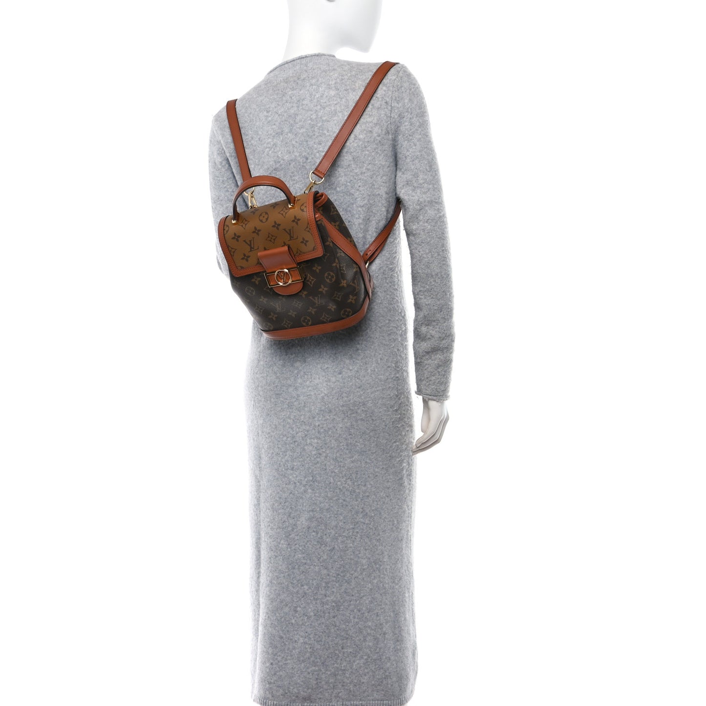 Reverse Monogram Dauphine Backpack PM