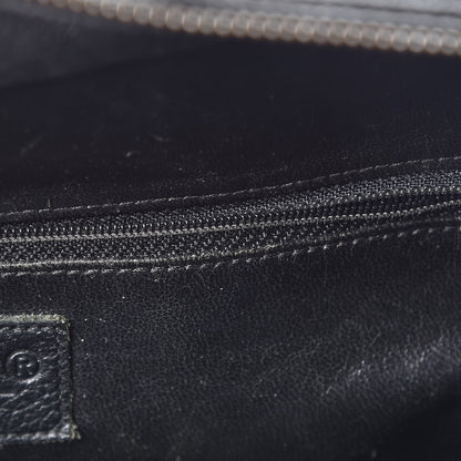 Chanel Caviar Patent Quilted Large Bowler Black 9 of 17