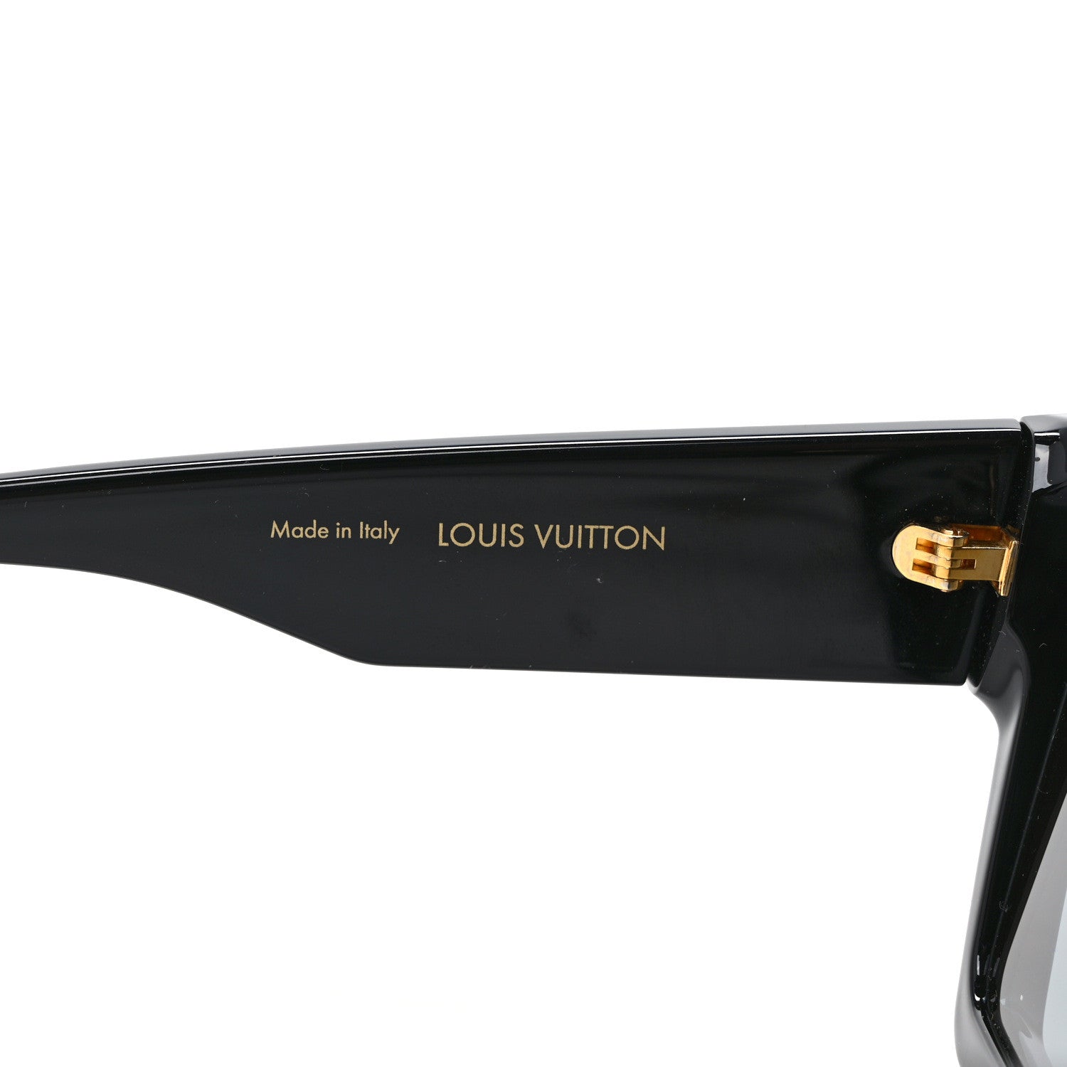 Louis Vuitton Acetate Cyclone Sunglasses Z1578E Black 6 of 9