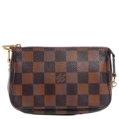 Louis Vuitton Damier Ebene Mini Pochette Accessories 1 of 8