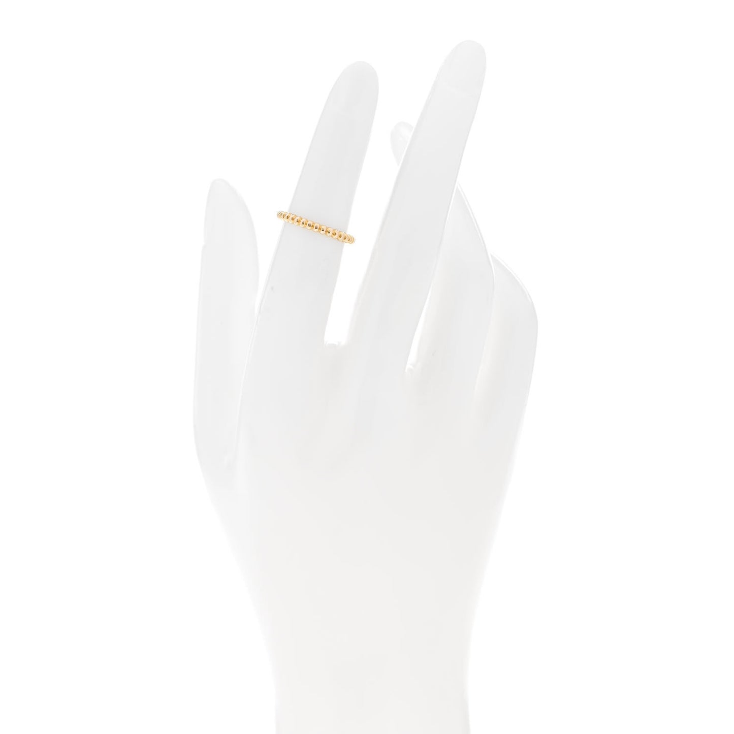 18K Yellow Gold Small Perlee Ring 48 4.5