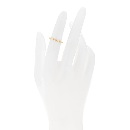 Van Cleef & Arpels 18K Yellow Gold Small Perlee Ring 48 4.5 2 of 5