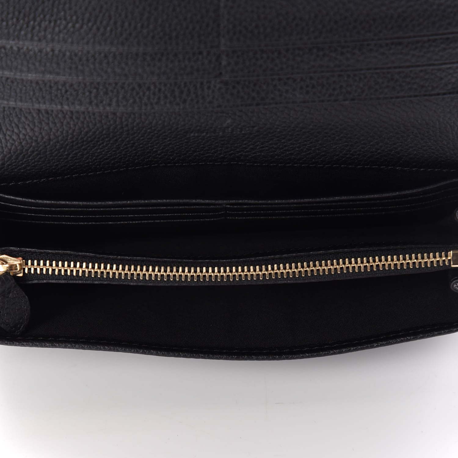 Mulberry Classic Grain Small Tree Continental Wallet Black 7 of 9
