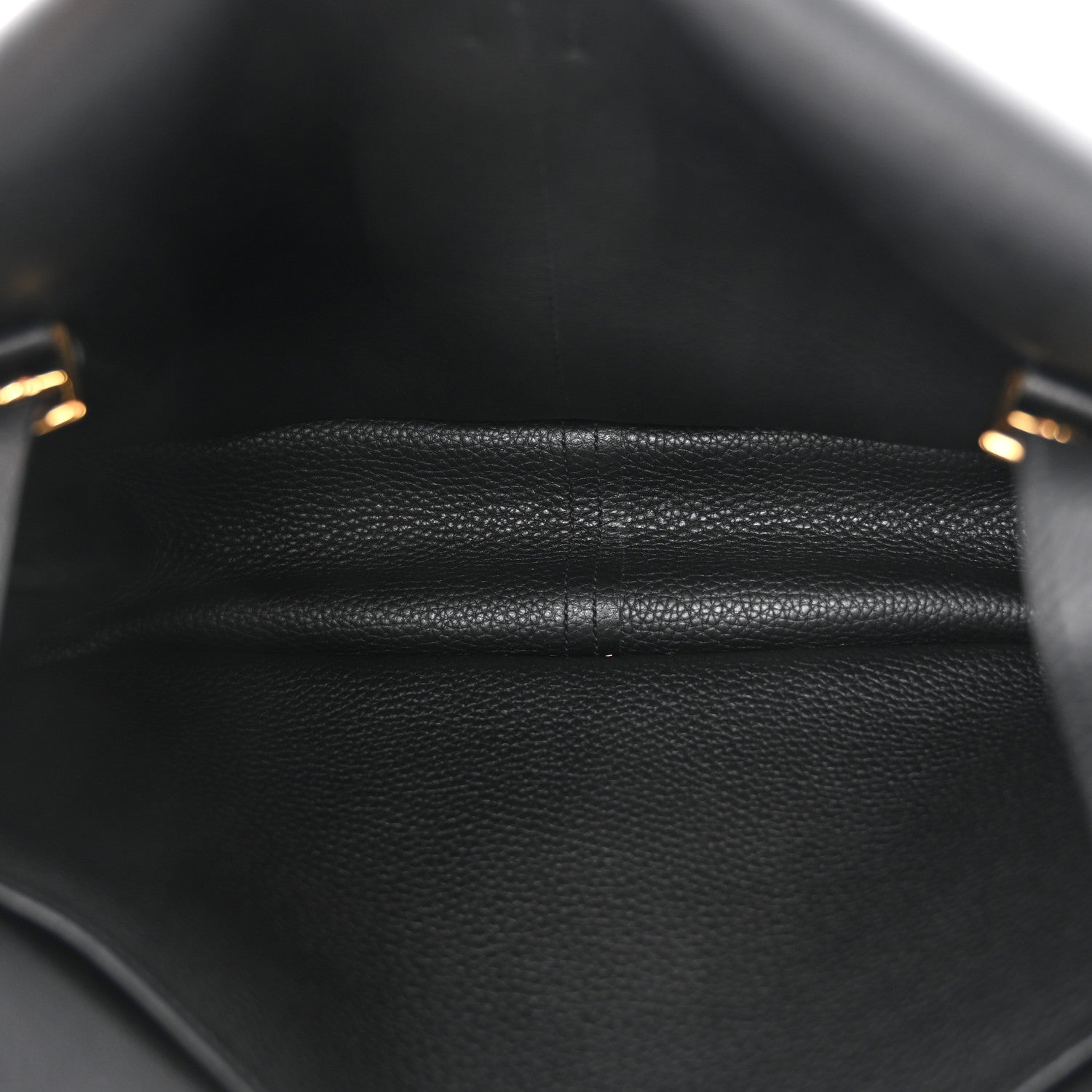 Hermes Taurillon Clemence Halzan 31 GM Black 5 of 13