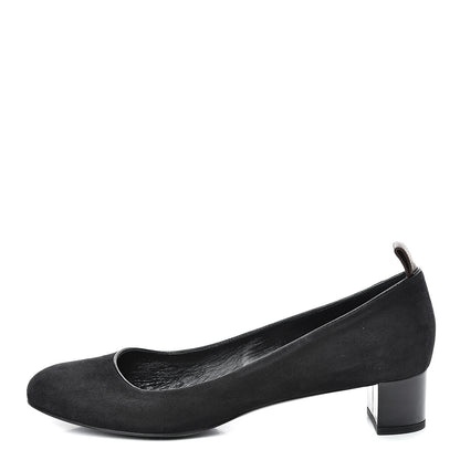 Louis Vuitton Suede Uniformes Pump 40.5 Black 1 of 10