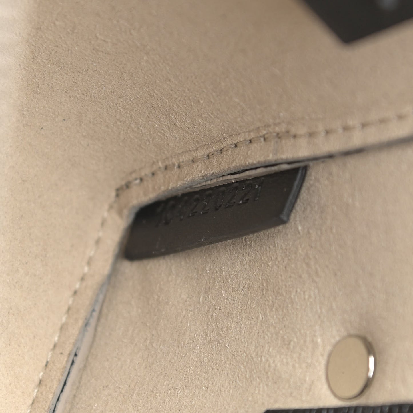 Embossed Grained Calfskin Buckle Box Bag Black