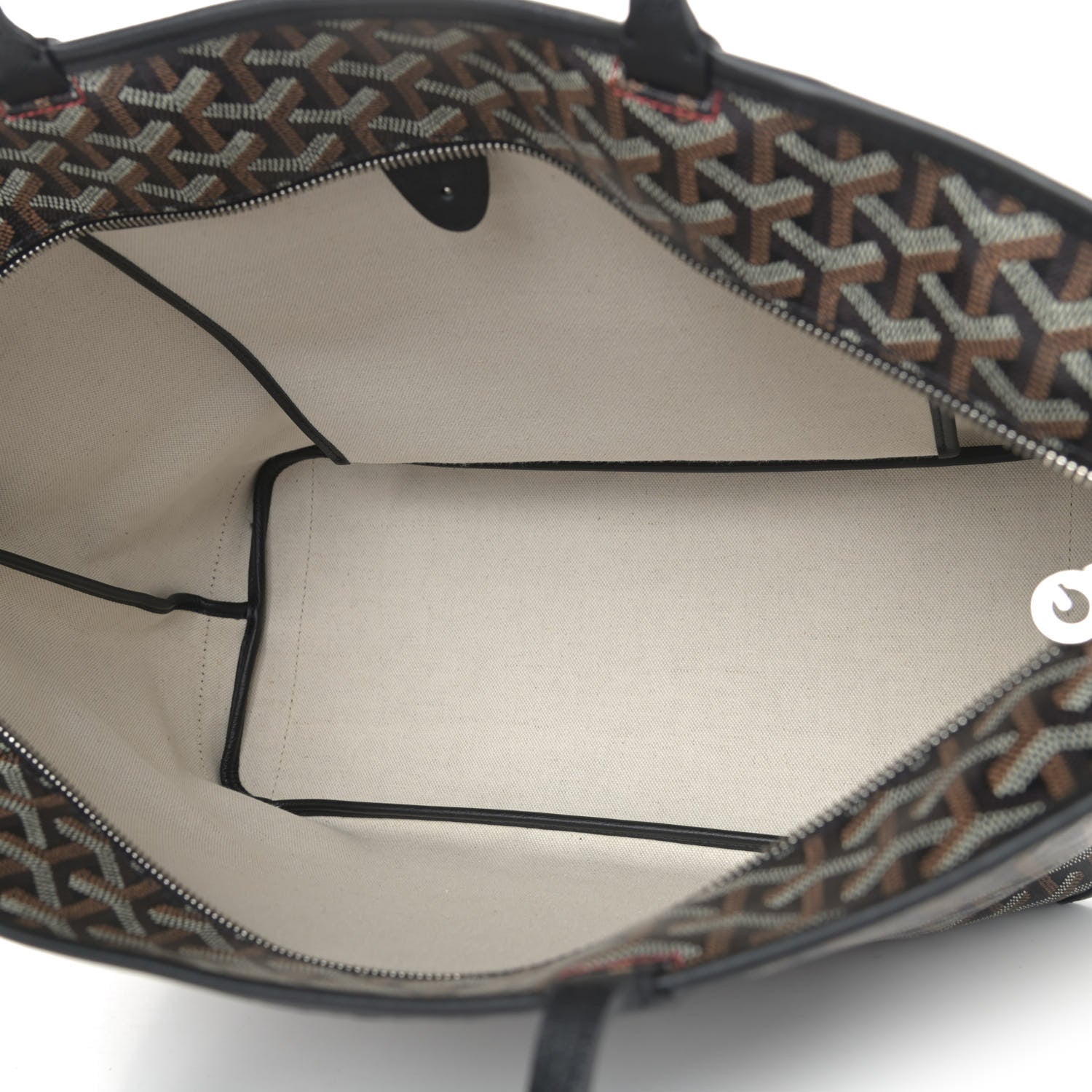 Goyard Goyardine Artois MM Black 4 of 4
