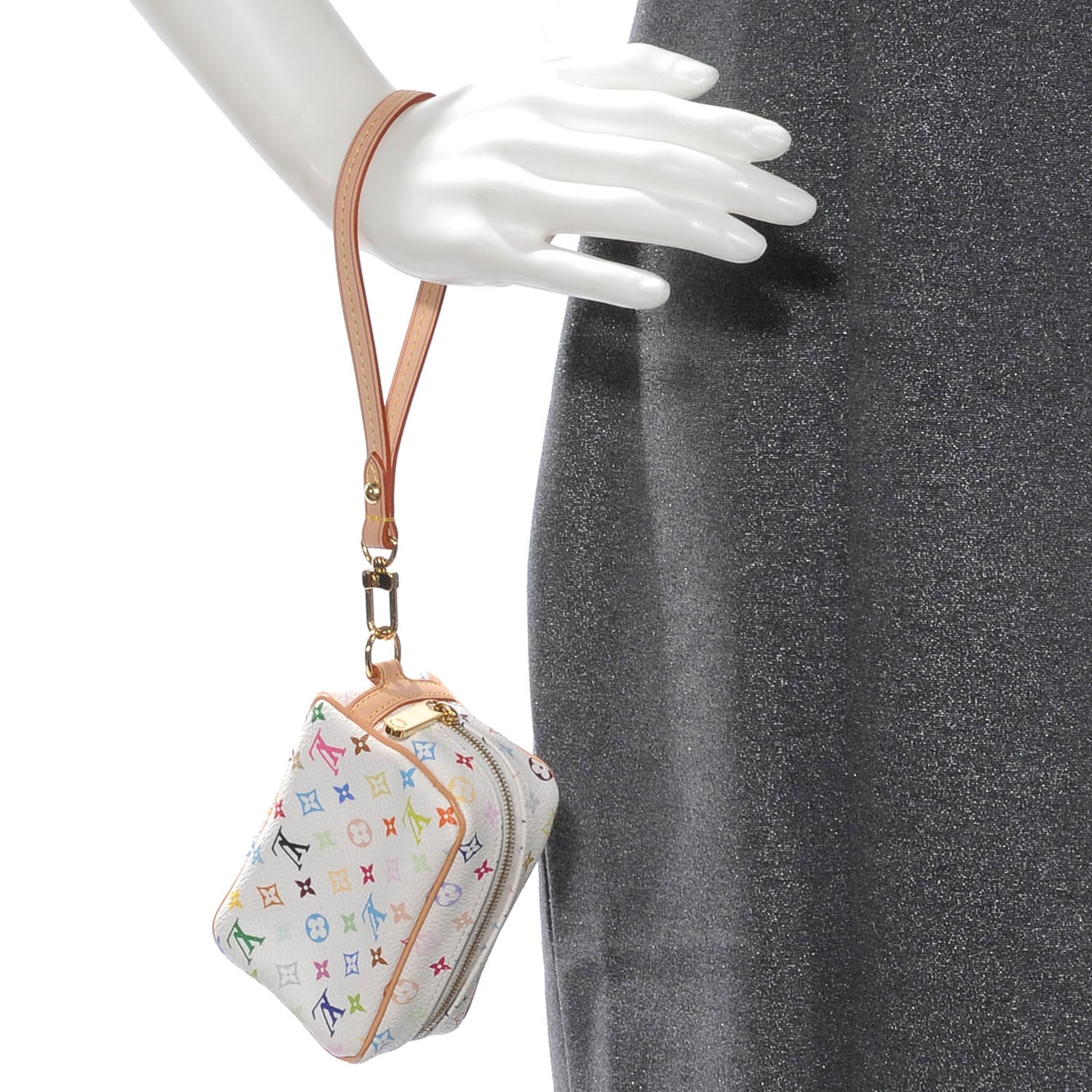 Monogram Multicolor Trousse Wapity White