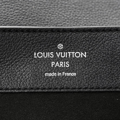 Louis Vuitton Calfskin Lockme Backpack Black 6 of 9