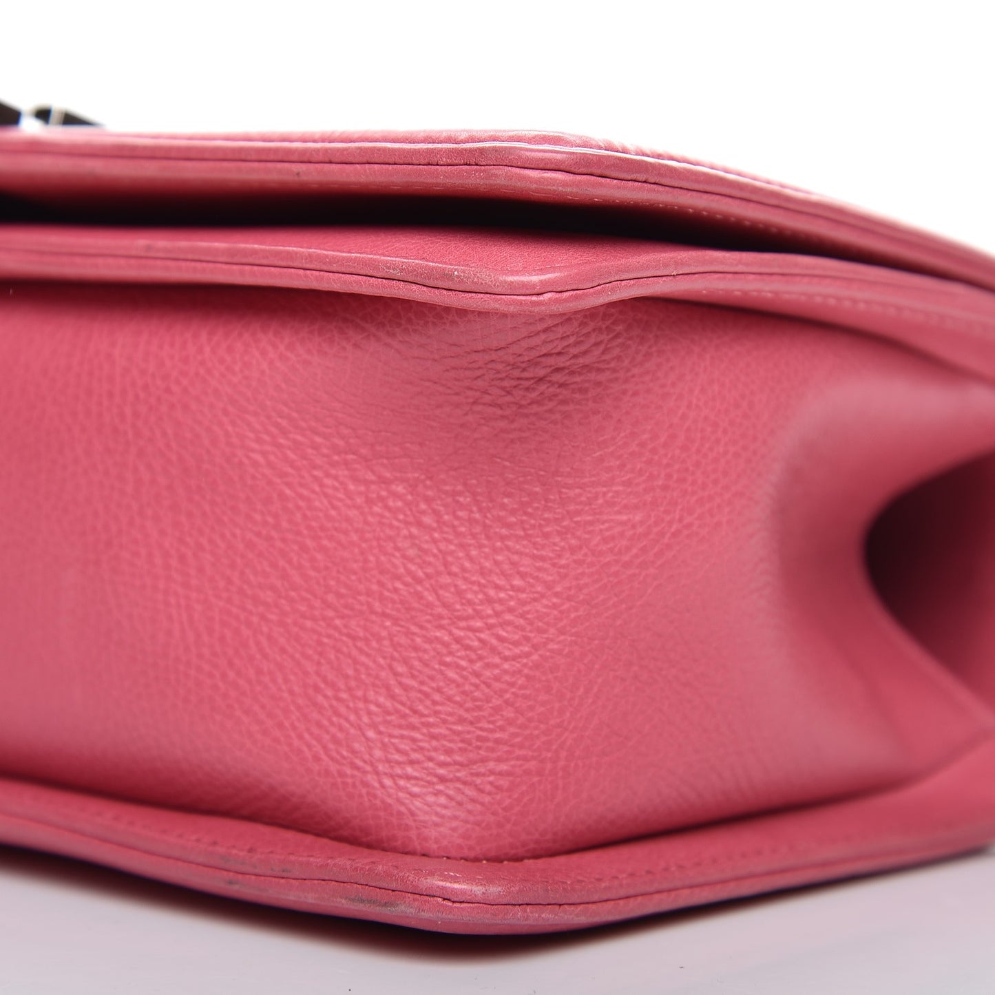 Calfskin Quilted Medium Boy Flap Pink