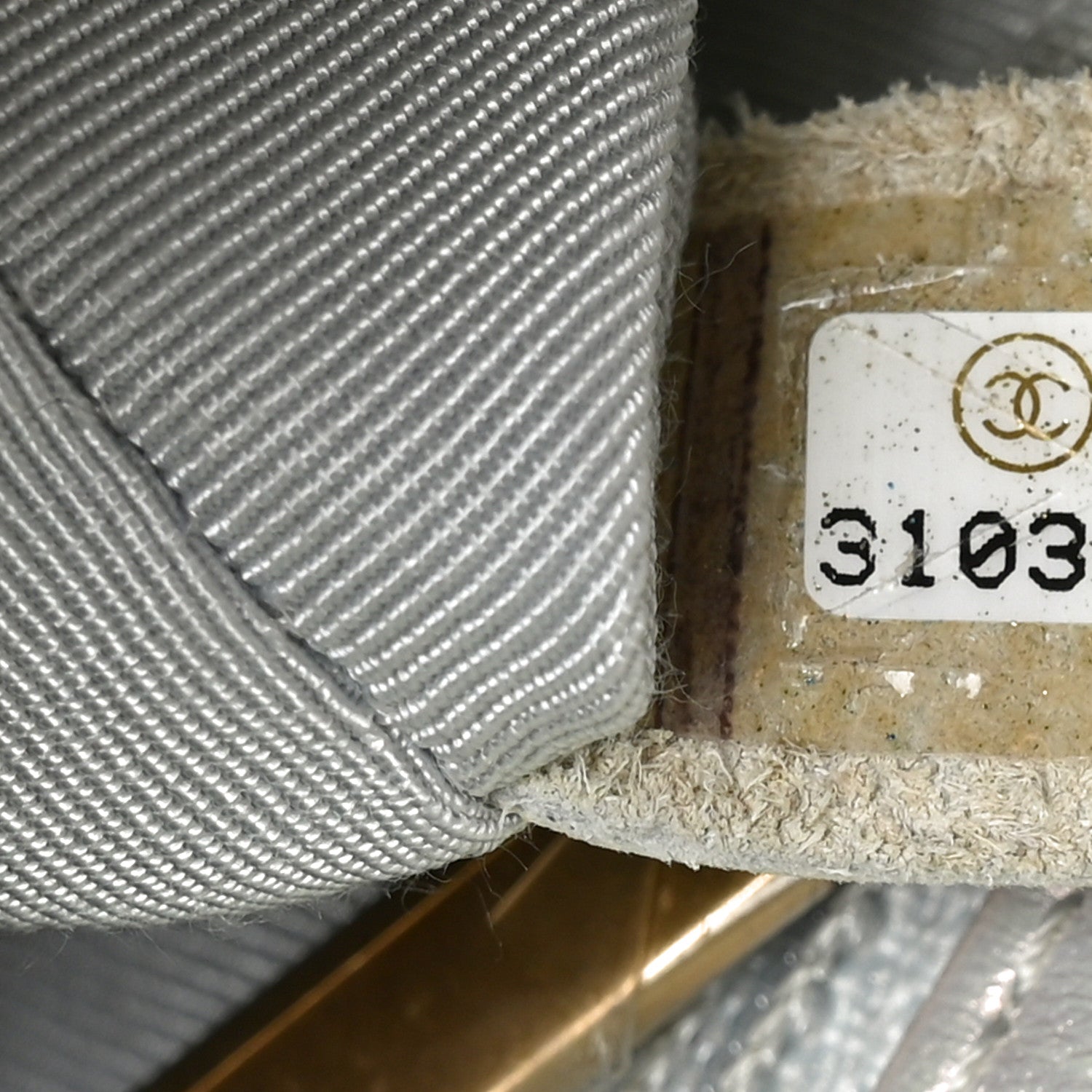 Chanel Iridescent Calfskin Quilted Medium Chanel 19 Flap White 7 of 10