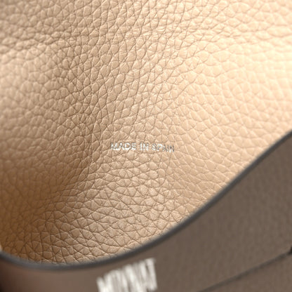 Moynat Taurillon Blush Envelope PP Taupe Greige 7 of 8