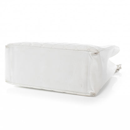 Chanel Caviar Grand Shopping Tote GST White 4 of 8