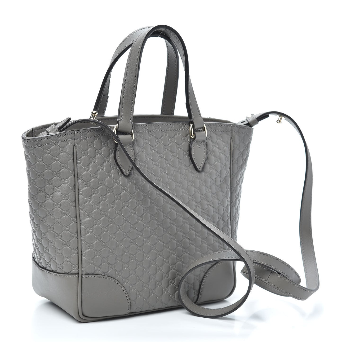Microguccissima Small Bree Tote Graphite