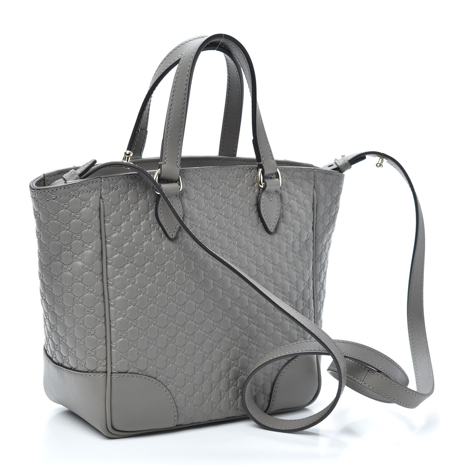 Gucci Microguccissima Small Bree Tote Graphite 3 of 9