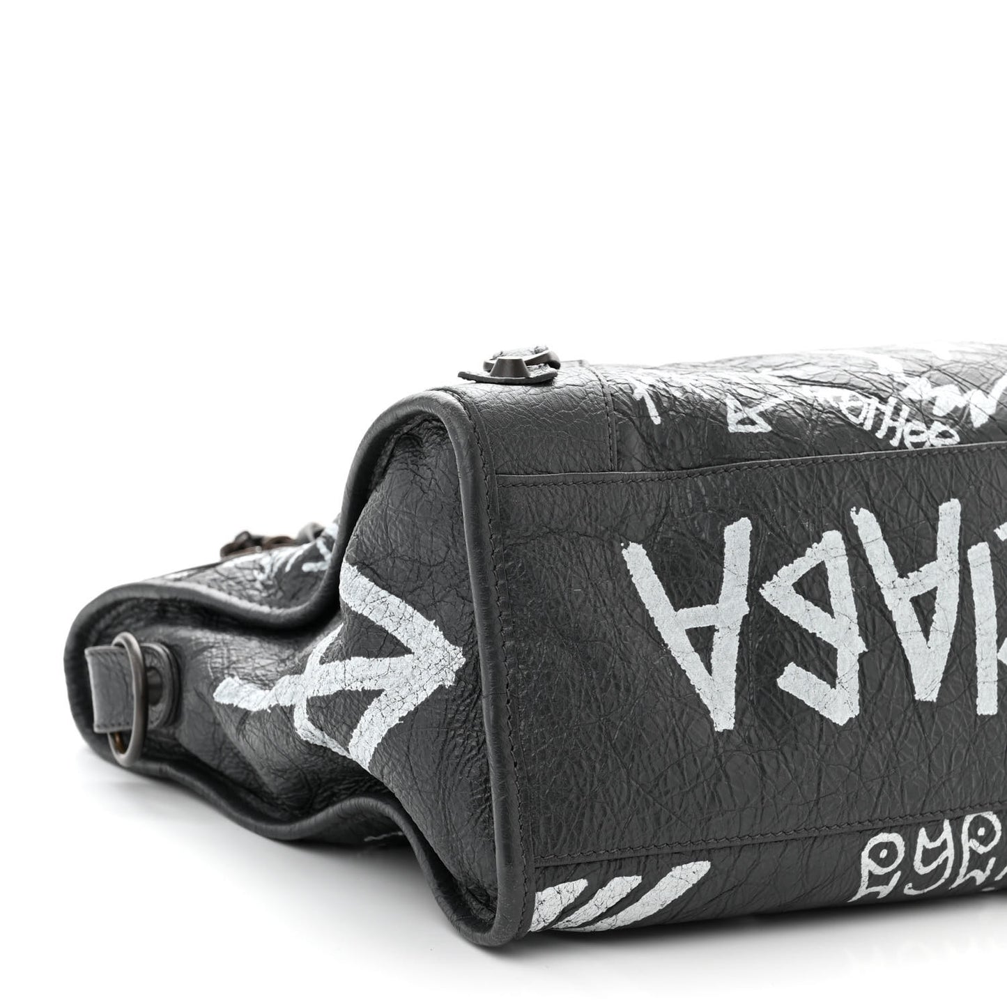 Agneau Arena Graffiti All Over Classic Hardware City Gris Fossile White