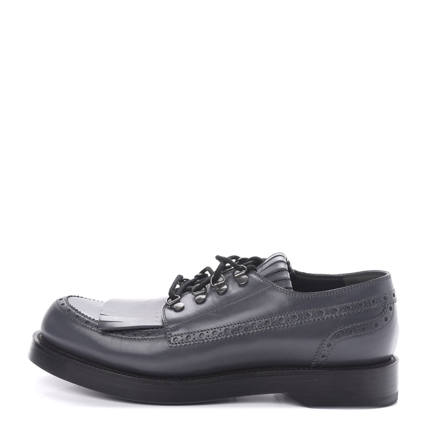 Calfskin Mens Oxfords 9 Grey