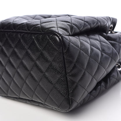 Chanel Caviar Quilted Small Chain Bucket Bag Black 10 of 11