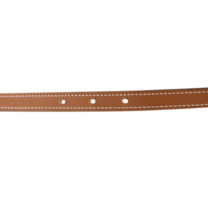 Hermes Epsom Swift 13mm Lucky 15 Belt 80 Black Gold 5 of 5