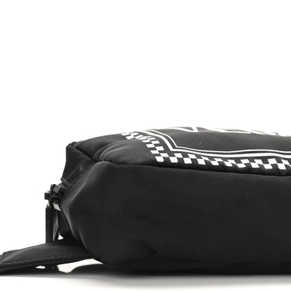 Versace Nylon Logo Two Tone Belt Bag Black 8 of 9