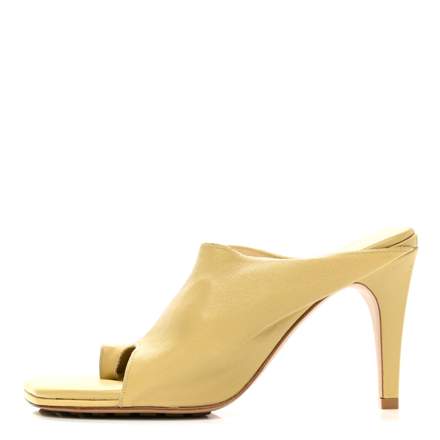 Nappa Mule Sandals 36.5 Tapioca