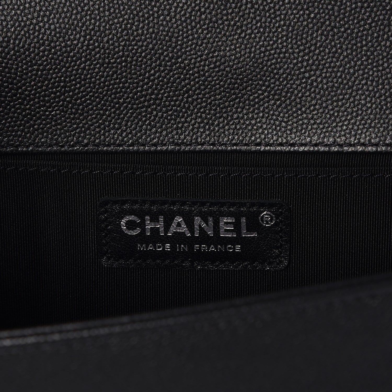 Chanel Caviar Quilted Medium Boy Flap So Black 7 of 8