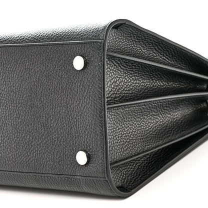 Saint Laurent Grained Calfskin Large Sac De Jour Black 9 of 9