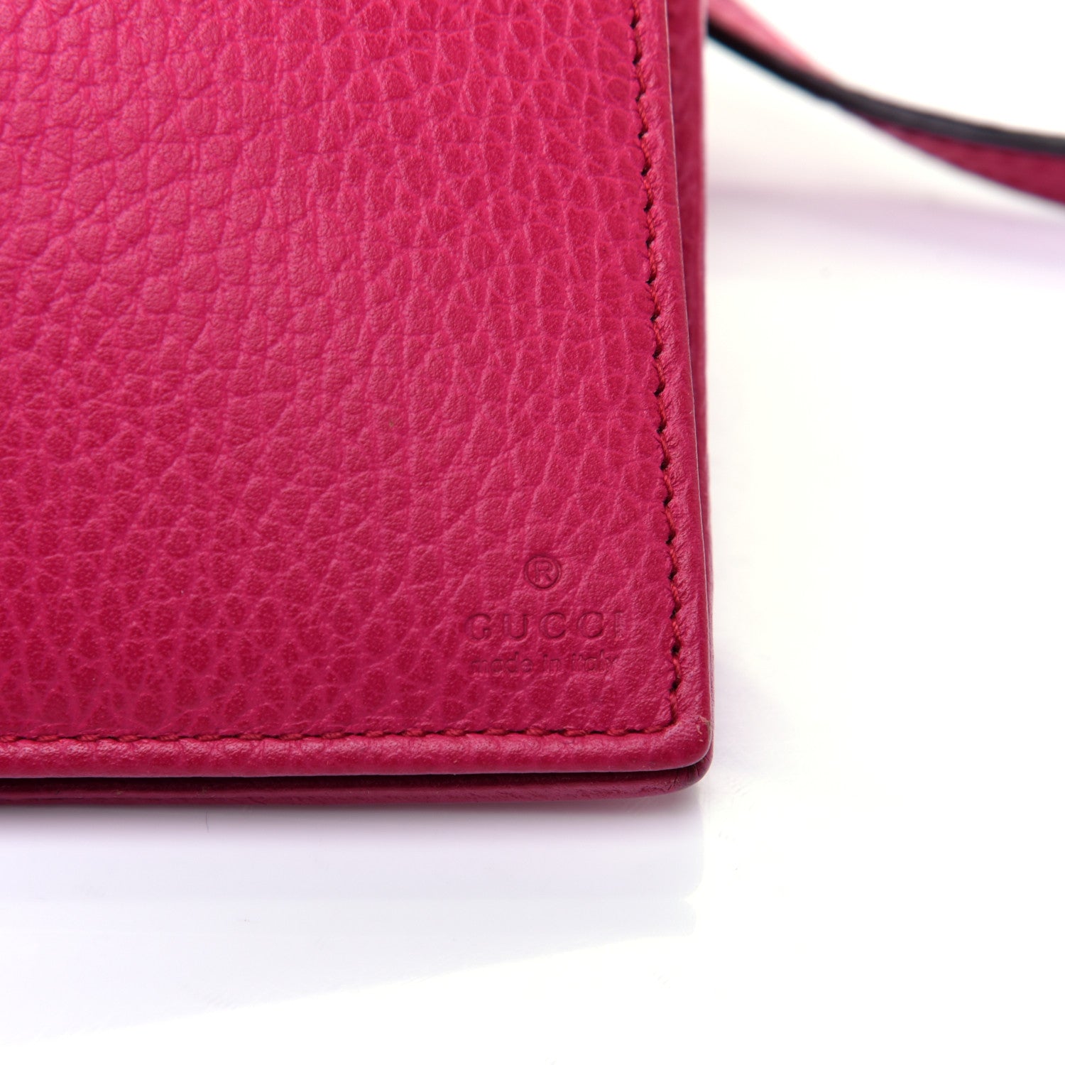 Gucci Dollar Calfskin Mini Swing Wallet Bag Blossom 8 of 10