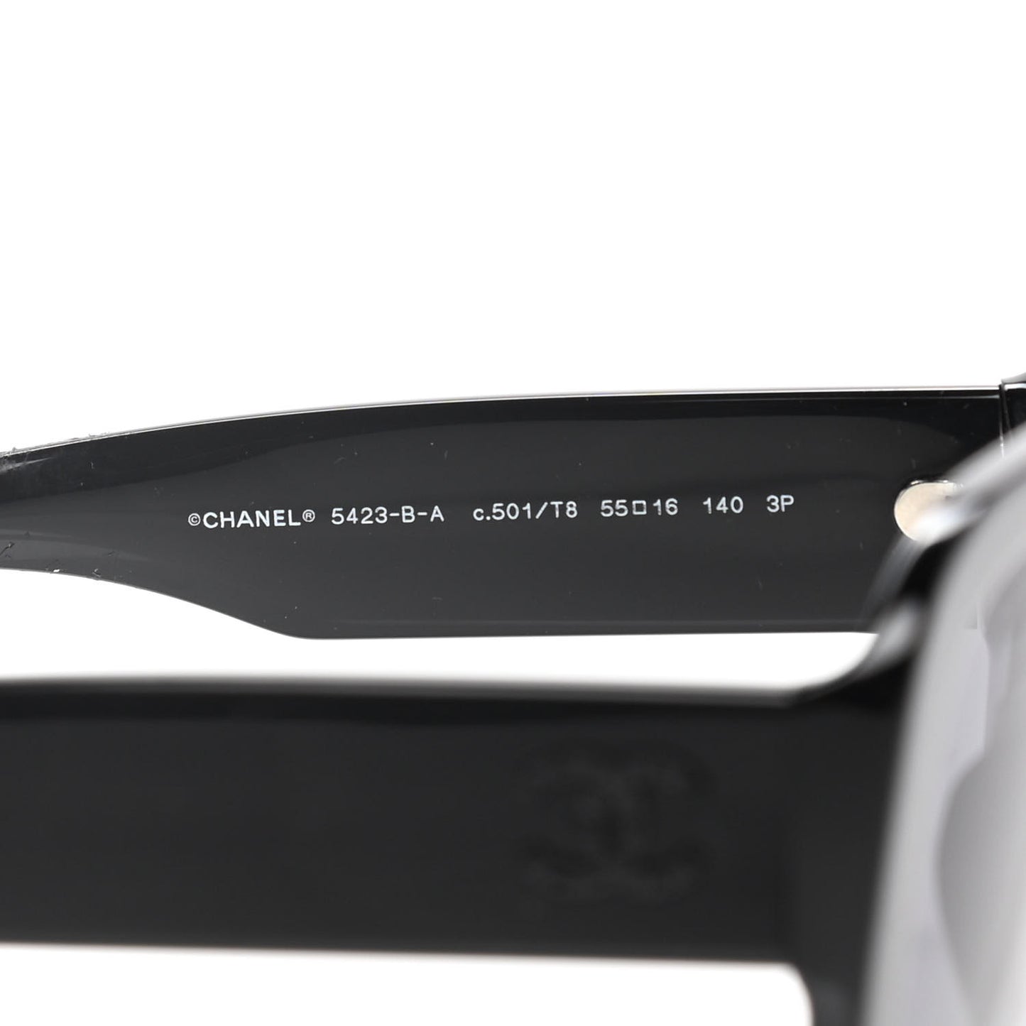 Resin Polarized Sunglasses 5423-B Black