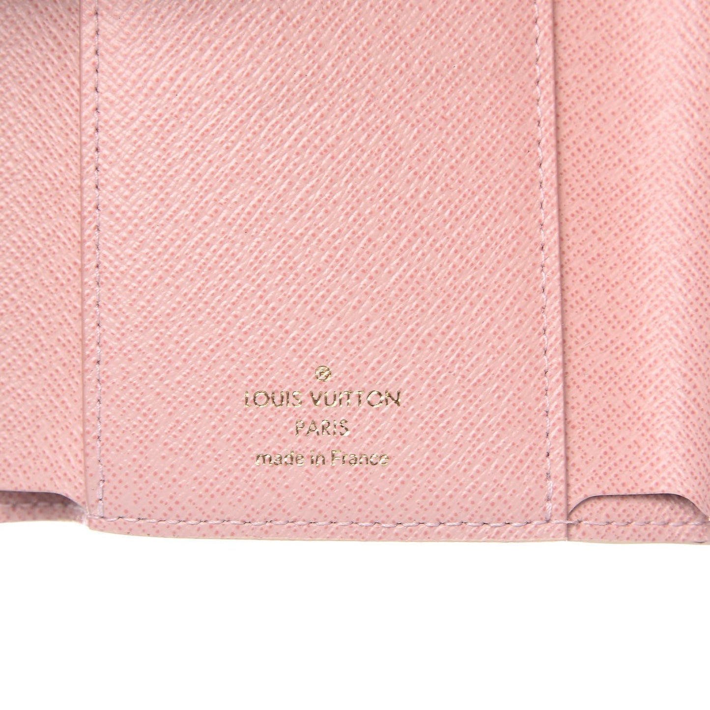 Damier Azur Victorine Wallet Rose Ballerine