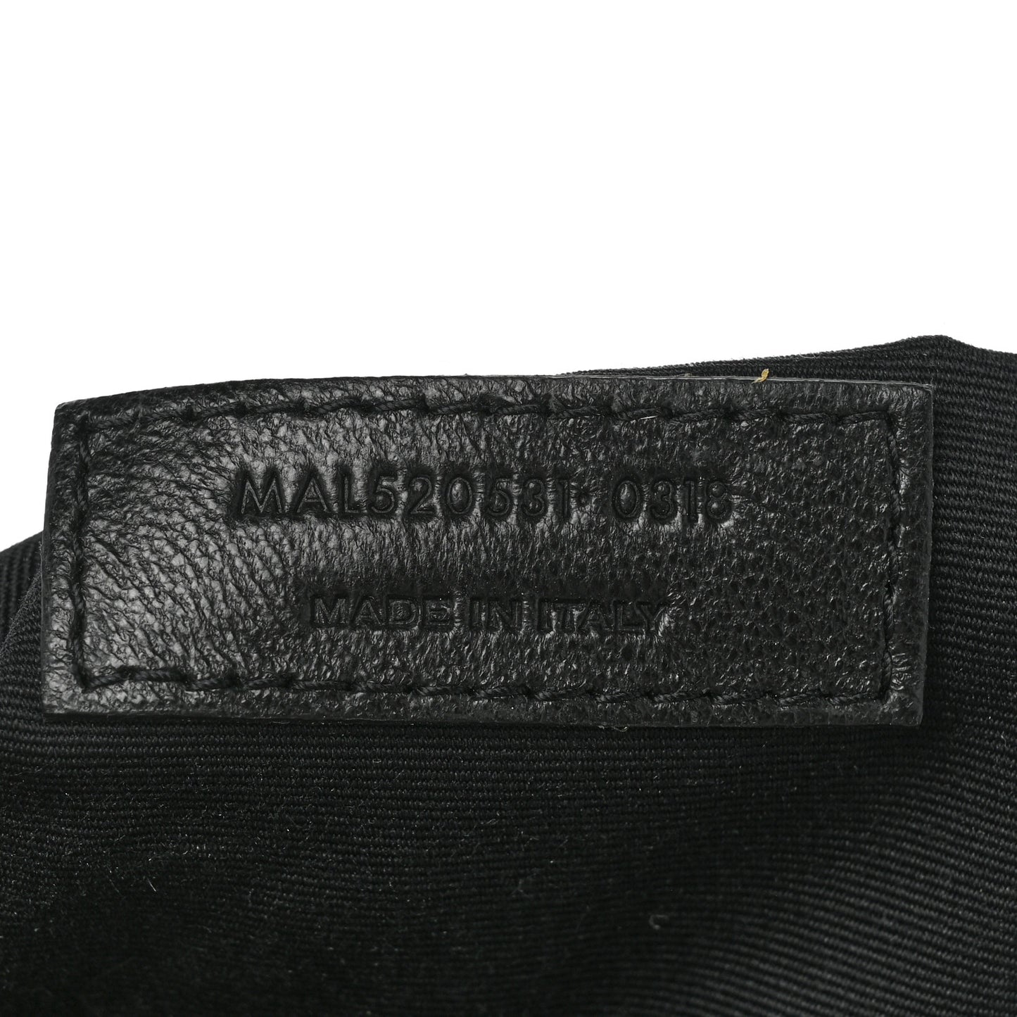 Calfskin Y Quilted Monogram Large Loulou Shopper Black