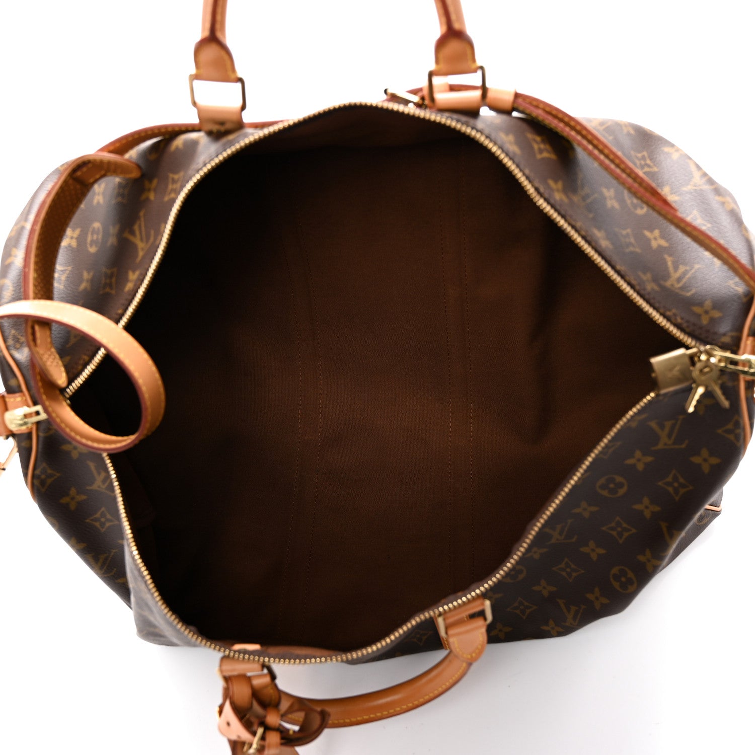 Louis Vuitton Monogram Keepall Bandouliere 55 4 of 12
