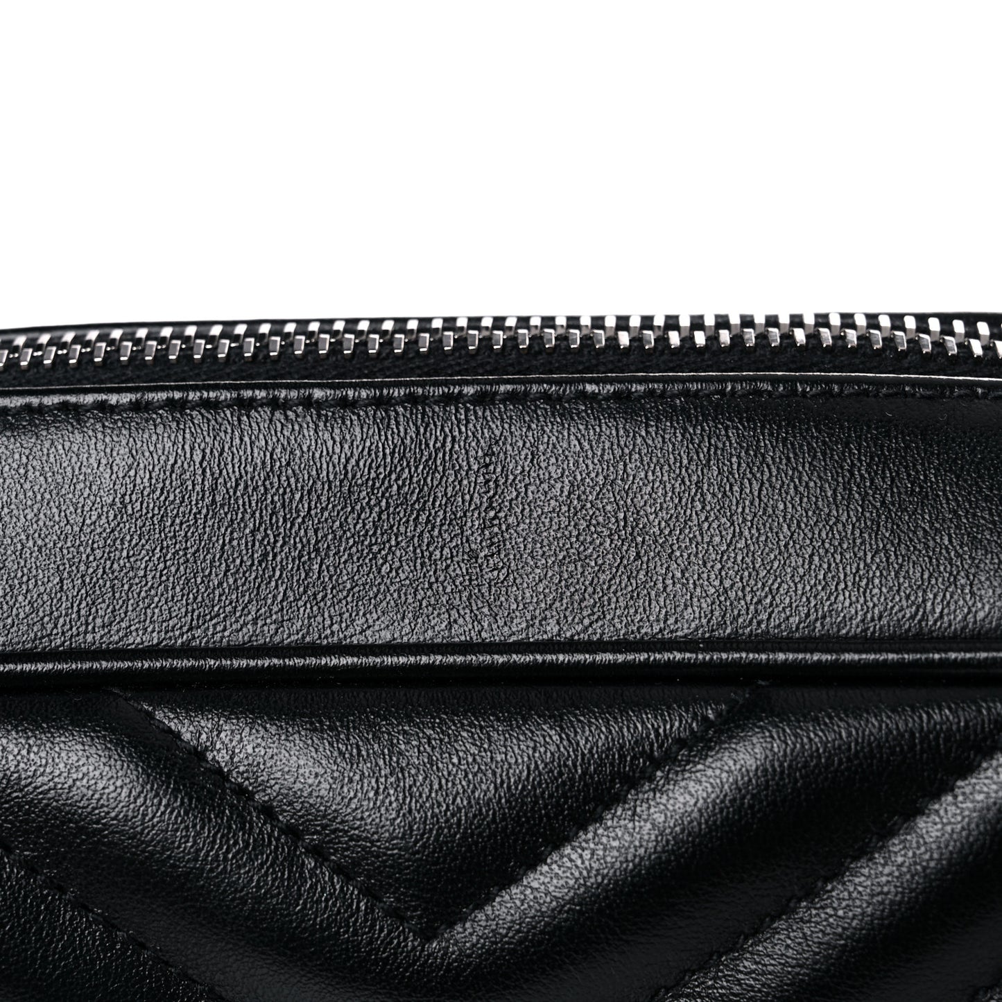 Calfskin Matelasse Monogram Lou Camera Bag Black