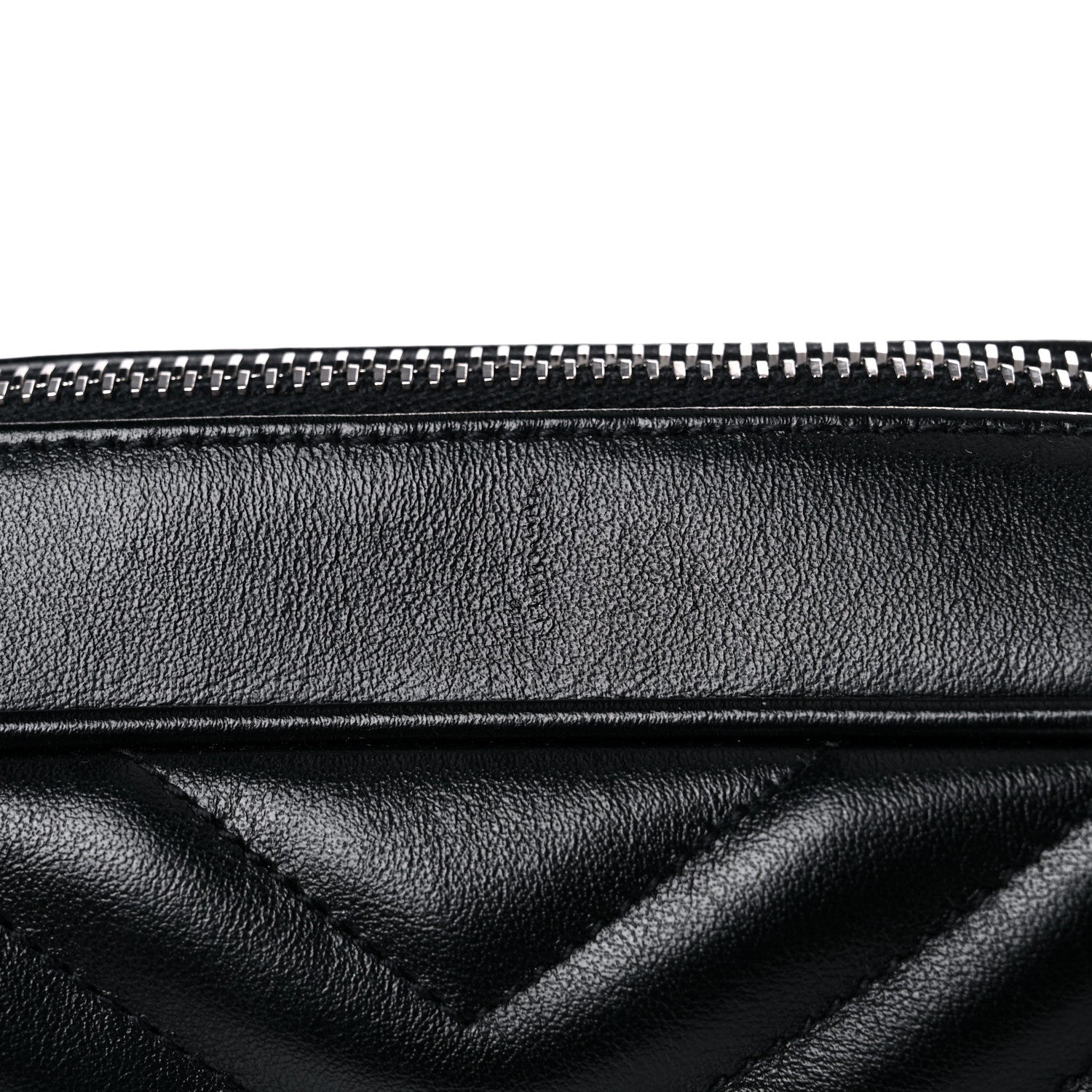 Saint Laurent Calfskin Matelasse Monogram Lou Camera Bag Black 10 of 10