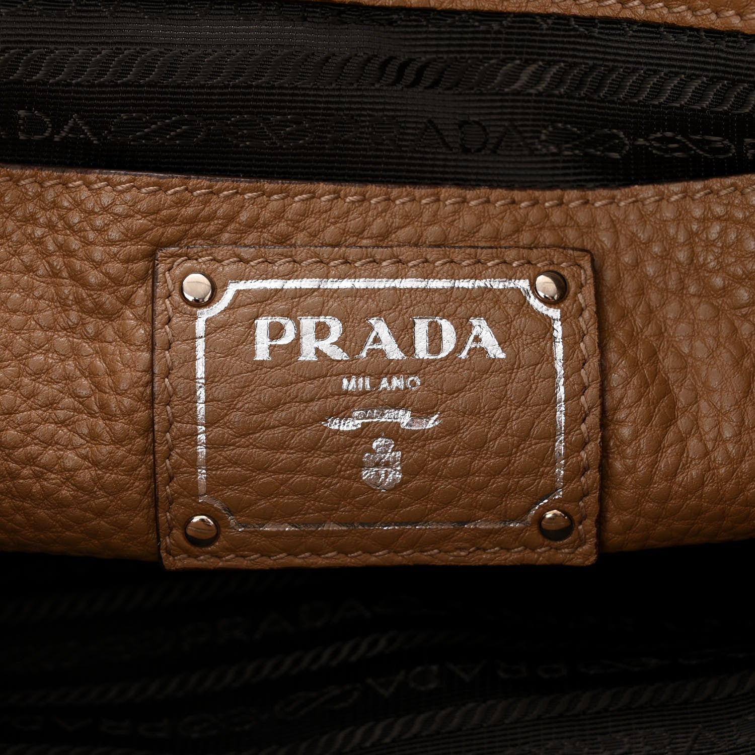 Prada Vitello Daino Shopping Tote Sesamo 6 of 13