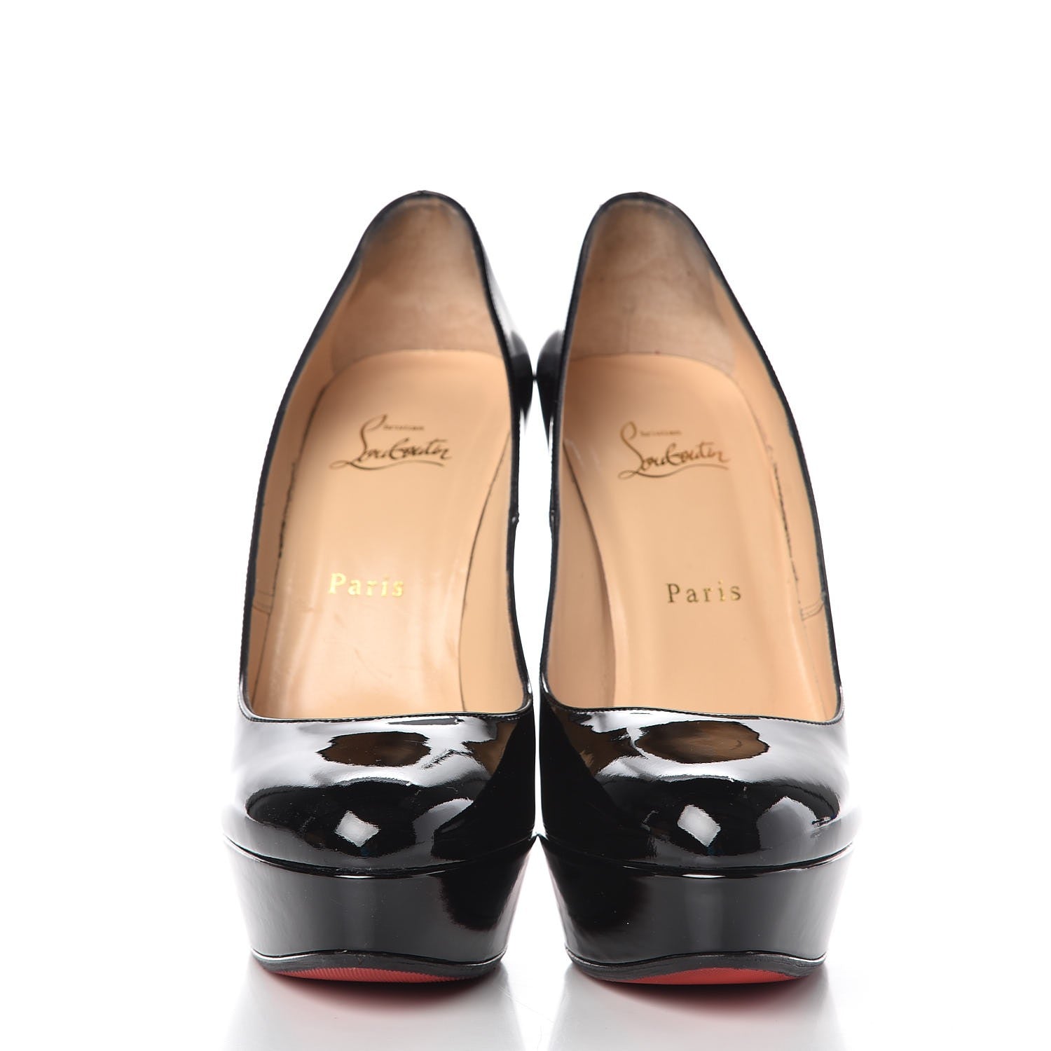 Christian Louboutin Patent Bianca 140 Pumps 39 Black 2 of 12