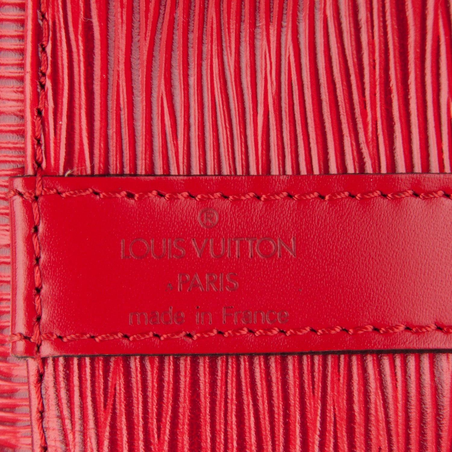 Louis Vuitton Epi Noe Castillan Red 6 of 7