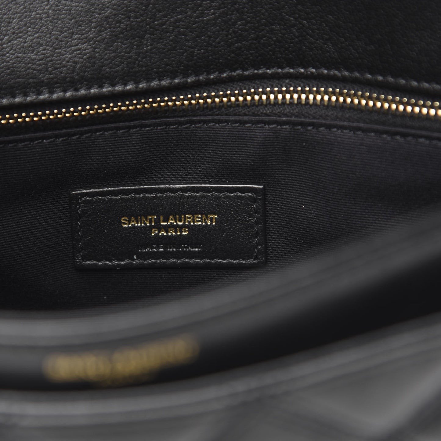 Lambskin Quilted Mini Becky Chain Bag Black