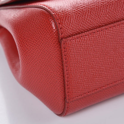 Dolce & Gabbana Dauphine Small Miss Sicily Satchel Dark Red 7 of 8