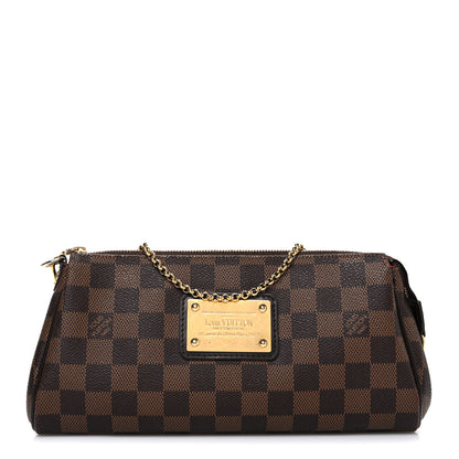 Louis Vuitton Damier Ebene Eva Clutch 1 of 12