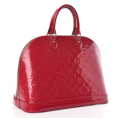 Louis Vuitton Vernis Alma GM Rose Indien 3 of 12