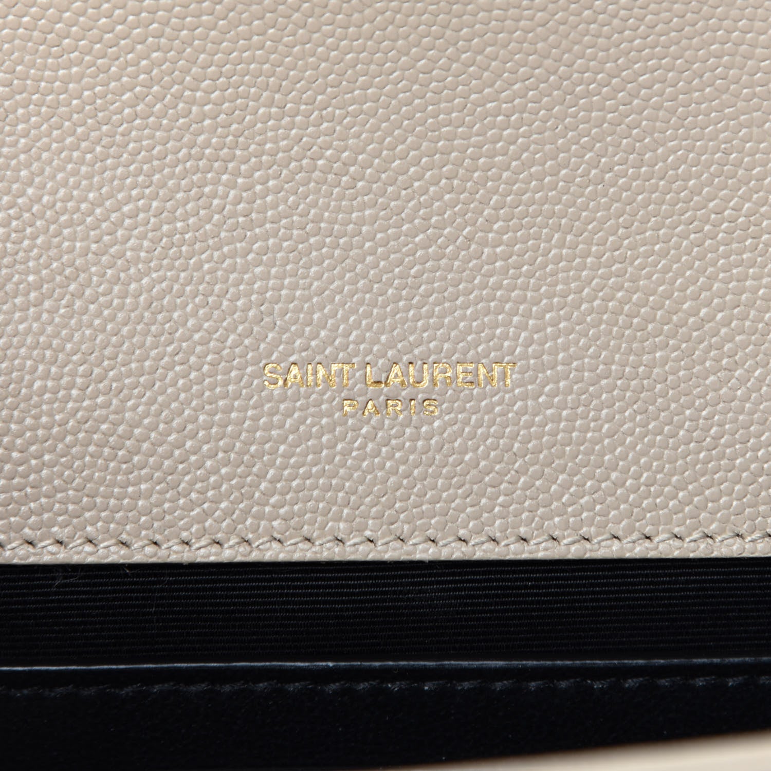 Saint Laurent Grain De Poudre Small Monogram Kate Satchel Sea Salt 9 of 10