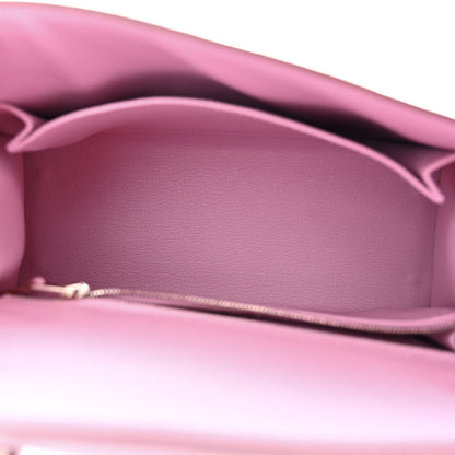 Hermes Epsom Kelly Sellier 25 Mauve Sylvestre 5 of 11