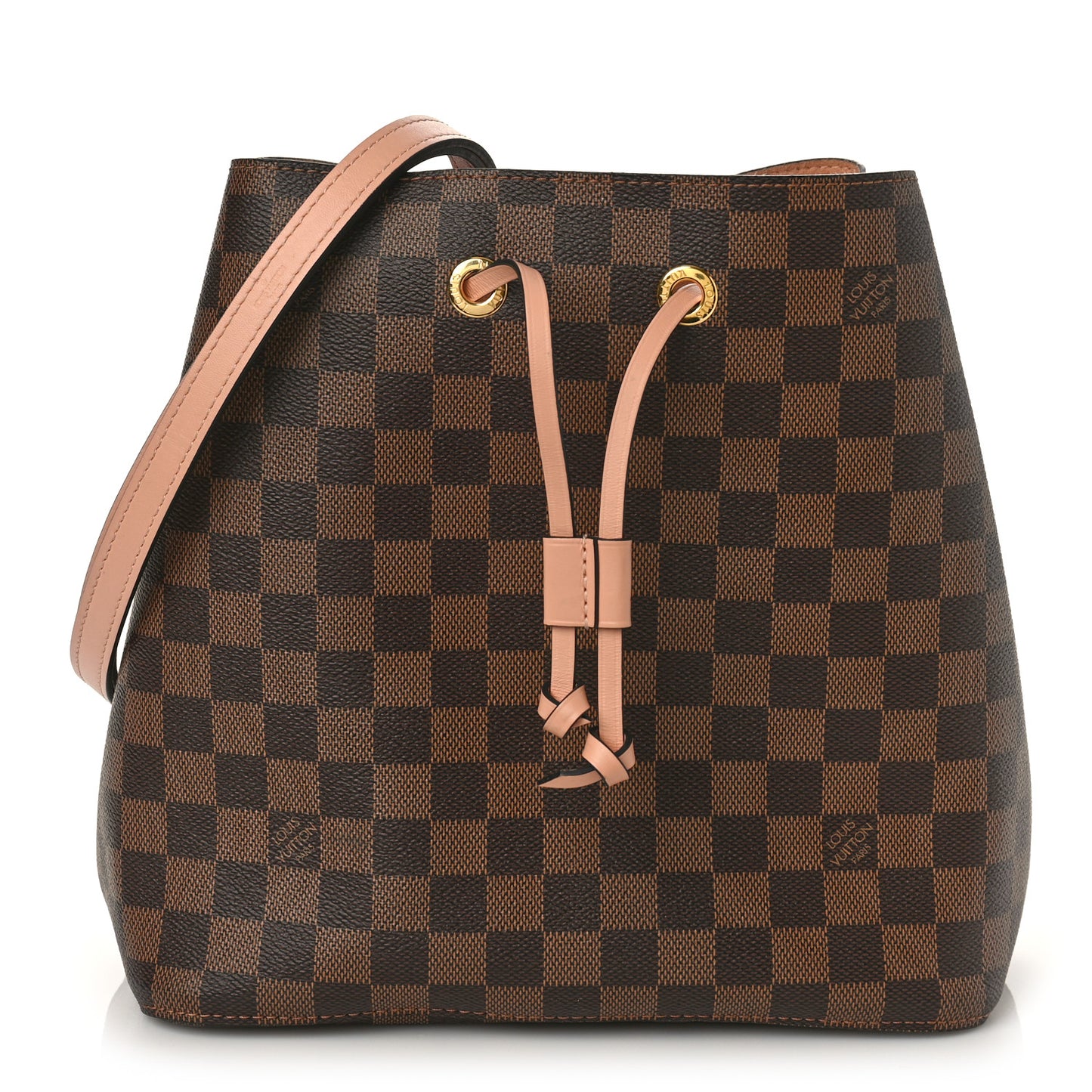 Damier Ebene Neonoe MM Venus Pink