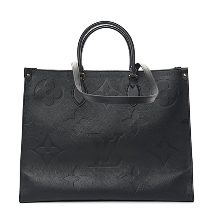 Louis Vuitton Empreinte Monogram Giant Onthego GM Black 1 of 9