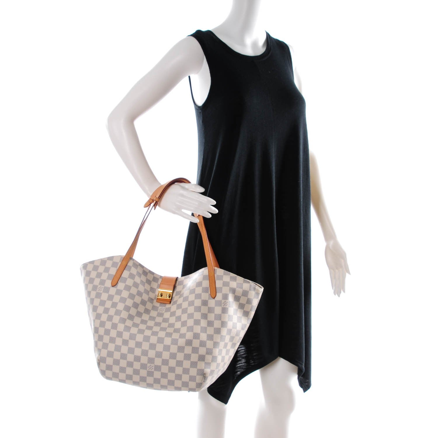 Louis Vuitton Damier Azur Salina GM 2 of 7