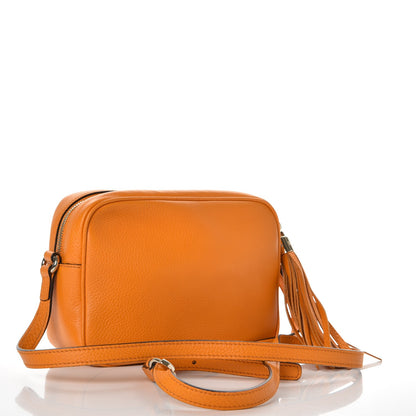 Gucci Pebbled Calfskin Small Soho Disco Bag Curcuma 3 of 8