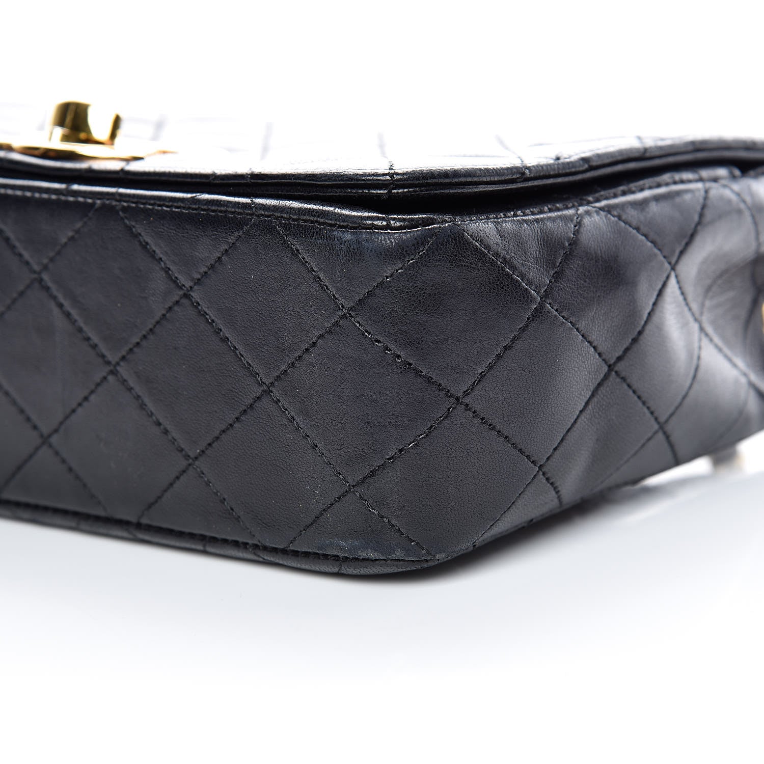 Chanel Lambskin Quilted Small Single Flap Black 6 of 15